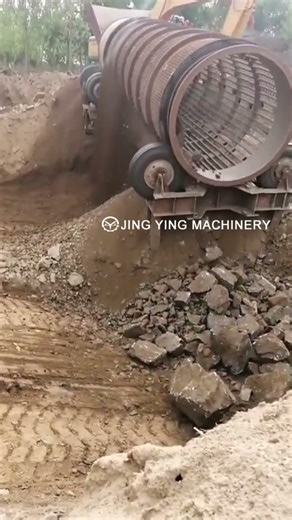 Chinese manufacturer mobile trommel screen drum screen for mining #trommel #drum #screen #jycrusher