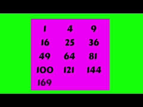 Easy Skip Counting: Learn To Skip Count Square Numbers With This Simple Song!