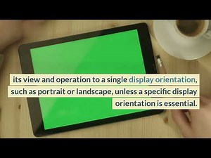 How to implement WCAG 2.1 Success Criteria 1.3.4 Orientation in code with examples