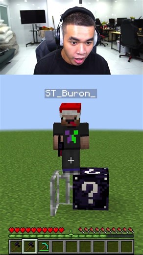 This Black Obsidian Lucky Block is too evil 😵 Minecraft Lucky Block Smashing