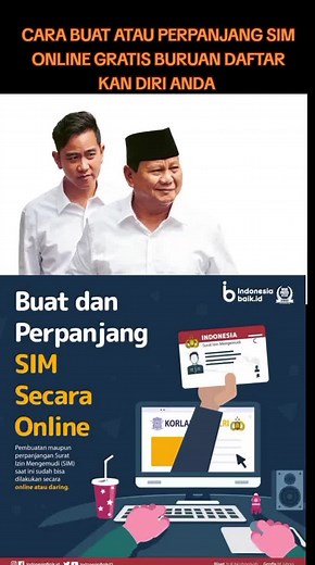 Cara Membuat SIM Online Gratis di Indonesia