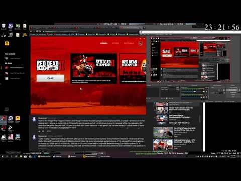 Red Dead Redemption 2 PC desktop detour Rockstar Games Launcher