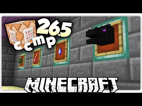 Minecraft 1.9 | THE MOB TROPHY ROOM! | Custom Command Mod Pack #26.5