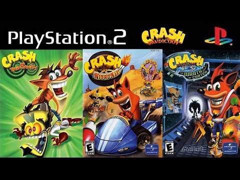 All Crash Bandicoot Games on PS2
