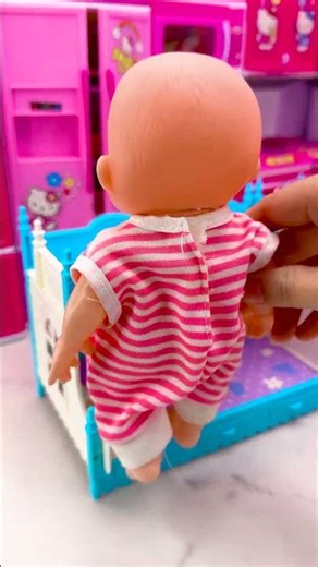 Satisfying With Unboxing Barbie and Doll House Toys, ASMR Video #shorts