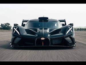The Bugatti Bolide supercar is entering the testing phase