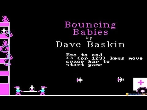 Bouncing Babies gameplay (PC Game, 1984)