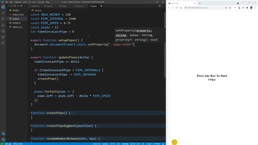 JavaScript canvas 游戏开发 飞翔小鸟 flappy bird