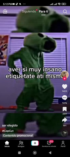 Alien Dance Moves in Social Media Clip