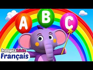 Chanson de l'Alphabet 🔠| Chansons Pour Les Enfants | Vidéos Éducatives | HooplaKidz Franҫais