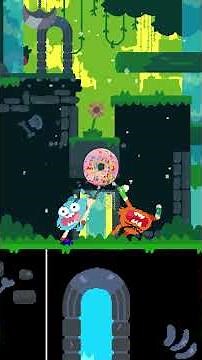 نجاة #غامبول و #داروين من الأفخاخ الشريرة في محاولة إنقاذ صداقتهما مع الدونت 🍩 #لعبة #gumball