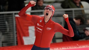 Norway's Sander Eitrem breaks men's 5,000-metre long track speed skating world record