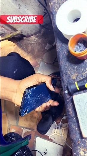 iPhone 12pro max screen fixing process