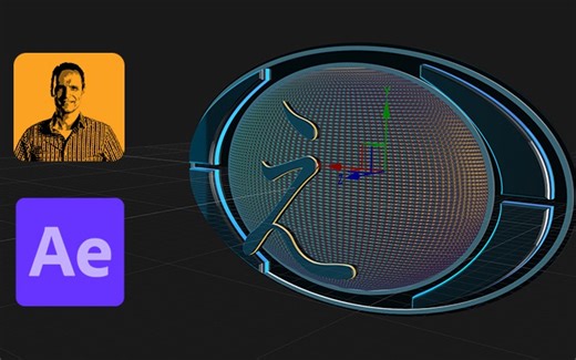「福利」「中英字幕」Udemy - After Effects运动特效（Element 3D插件）