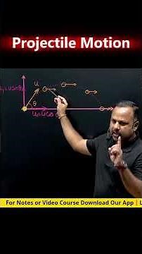 Projectile Motion | Get Physics Chemistry Biology Notes #shorts #JEE #NEET #notes #cbse