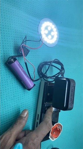 Fully Automatic 4V LED Flash Circuit Diagram ￼#ytshorts #1minvideo #kivabebanabo #4vLEDflash