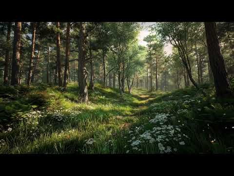 Quiet Forest Ambience (Field Recording) | Relaxing Nature Sounds for Focus, Study | 1 HOUR