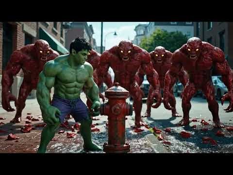 Hellfire Alliance: Spider-Man & Hulk Unite with Ghost Rider vs. Veinburn’s Army