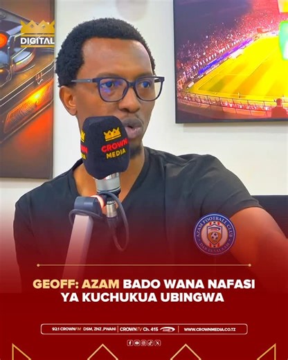 CROWN FM | Kamanda anaweka waz kuwa bado anaona nafasi ya Azam Fc kutwaa ubingwa wa ligi kutokana na nafasi waliyokuwepo kwenye msimamo wa ligi Kuu... | Instagram