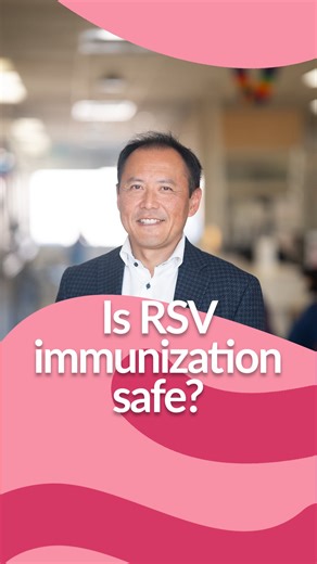 RSV immunization saves lives. While there can be small side effects, RSV immunization has already been rolled out around the world and the results show that it is safe and effective. Watch Dr. Charles Hui, CHEO’s Chief of Infectious Diseases, explain the potential side effects of RSV immunization and how safe it is for your family. #RSV #pediatric #healthcare La vaccination contre le VRS sauve des vies. Bien qu’il puisse y avoir de légers effets secondaires, la vaccination contre le VRS a déjà é