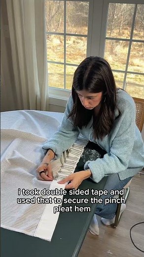 NO SEW NO IRON DIY PINCHPLEAT CAFE CURTAINS