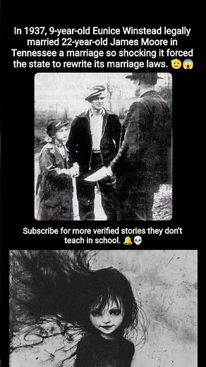 A 9-Year-Old Bride: The Marriage That Forced America to Change Laws ⚖️📜 #shorts #marriage #children