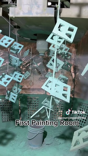 Inside a Wooden Toy Factory: Automated Painting Process