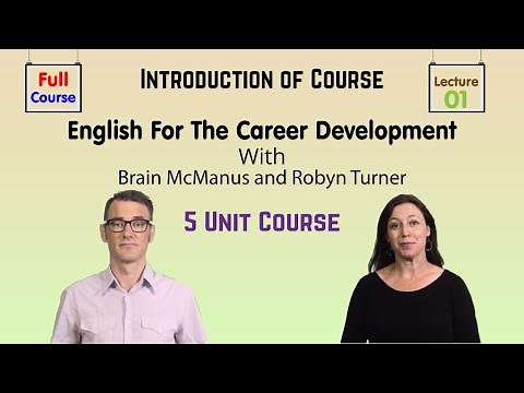 Introduction to English for Career Development l Lecturer#01