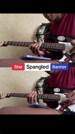 Star Spangled Banner Electric Guitar Cover