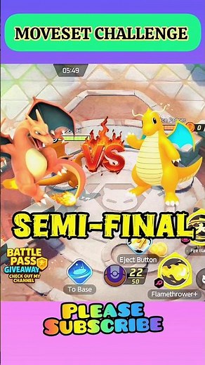 CHARIZARD VS DRAGONITE | WHO IS STRONGER? BASIC • SP ATTACK • UNITE MOVE TEST | SEMI FINAL