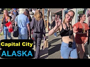 Juneau ALASKA Walking Tour of Capital City
