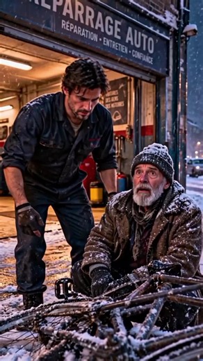 #creatorsearchinsights Il Répare le Vélo d’un Vieil Homme Sous la Neige… 1 An Plus Tard, Il Reçoit un Appel qui Change Sa Vie 😭 📌 À 16 heures, Thomas, 35 ans, s’apprête à fermer son garage lorsqu’il décide d’aider un vieil homme de 60 ans coincé dans la neige avec son vélo. Il ne demande rien en retour… Mais un an plus tard, ce simple geste de bonté va bouleverser sa vie. ❤️ Une histoire émouvante sur la gentillesse, l’humanité et le karma. Parfois, le bien que l’on fait revient au moment où l