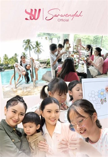 Tea Time bareng anak-anak😍 Tonton full-nya cuma di Youtube Sarwendah Official❤️ #SW #Sarwendah #DuniaBunsar