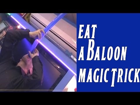 Balloon Swallow Trick - Magic Tricks Academy