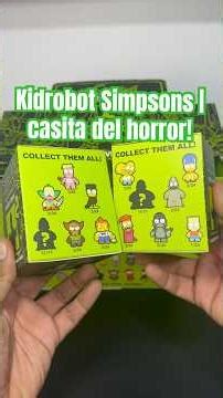 Kidrobot | 24 Blind Boxes The Simpsons – La Casita del Horror #collection #simpsons #toys #kidrobot