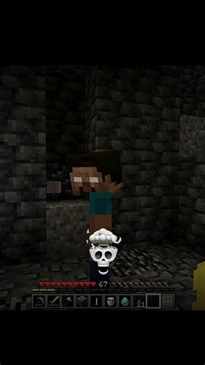 When Notch Missed with STEVE 💀 😤😳 #minecraft #fyp #herobrine