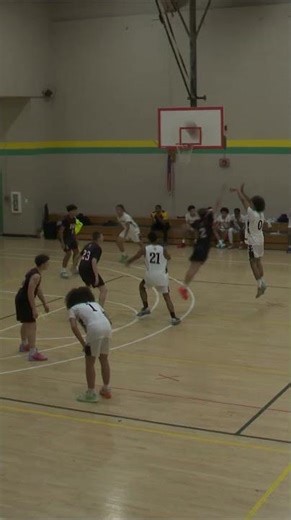 Bank Shot Three 😤🏀 #DeepShot #Highlights