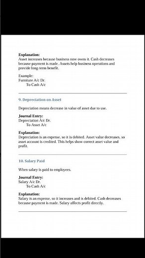 Most Used and Important Journal Entries | Class 11 & 12 Accountancy | Golden Rules