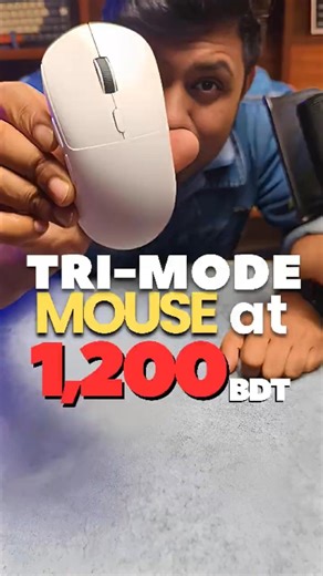 Most Budget Friendly Tri-mode Mouse With 1000Hz Polling Rate #Unboxing #techreview #gamingmouse