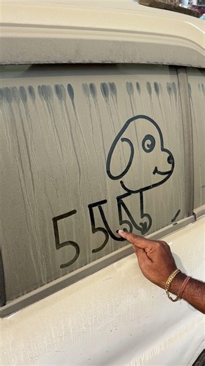 Draw a dog using 5555 #art #shortsreels