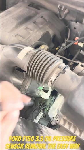 Ford F150 oil sending unit removal