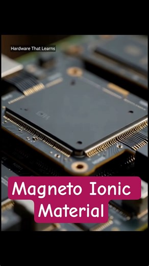 97 - Magento Ionic Materials - Ions with memory and control