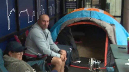 Fans camp out for opening of Buckhead PGA Tour Superstore