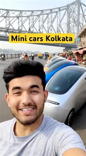 Kolkata Shocked 😱 Premium One-Seater Mini Cars Lined Up! #minicar #kolkata #futurecar #shorts