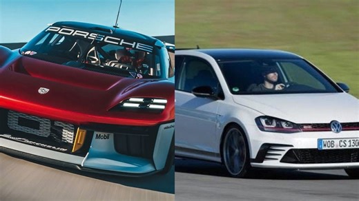 Porsche Mission R v/s VW Golf GTI Clubsport