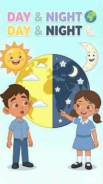 Why Does Day and Night Happen? 🌞🌙 | Fun Science for Kids!