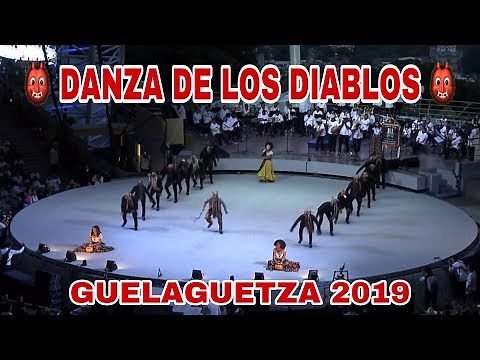 DANZA DE LOS DIABLOS / LLANO GRANDE LA BANDA / GUELAGUETZA 2019