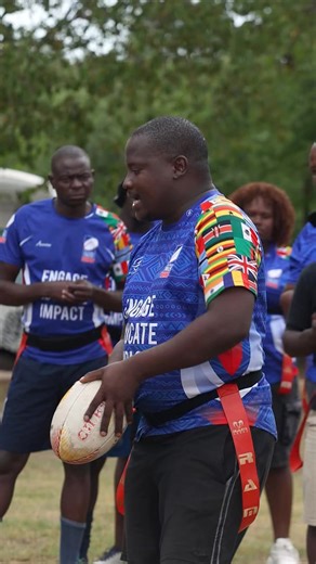Learning never stops. 🏉 Refresher course at Sizinda Camp ⛺ Victoria Falls—sharing knowledge and building the future of TAG. 🔥 | Tag Rugby Trust Zimbabwe