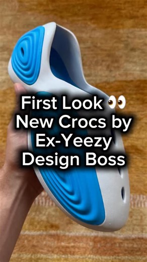 StockX | Meet the Crocs Ripple, a new model from sneaker legend Steven Smith, who previously led the Yeezy design team. | Instagram
