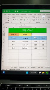 👉របៀបស្វែងរក 🔍ឈ្មោះទិន្នន័យណាមួយនៅក្នុង List 📋ដូចជារកឈ្មោះផលិតផល ស្តុកឥវ៉ាន់ 📈ជាដើម 🧑‍💻📉🖥️ #Excel #Filter #Stock #cscomputer | CS Computer Center